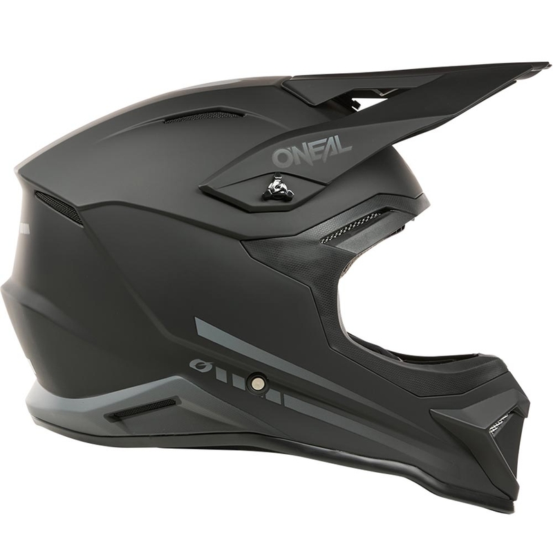 Cască motocross pentru copii O'Neal 3SRS Solid negru mat