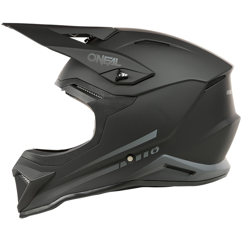 Cască motocross pentru copii O'Neal 3SRS Solid negru mat