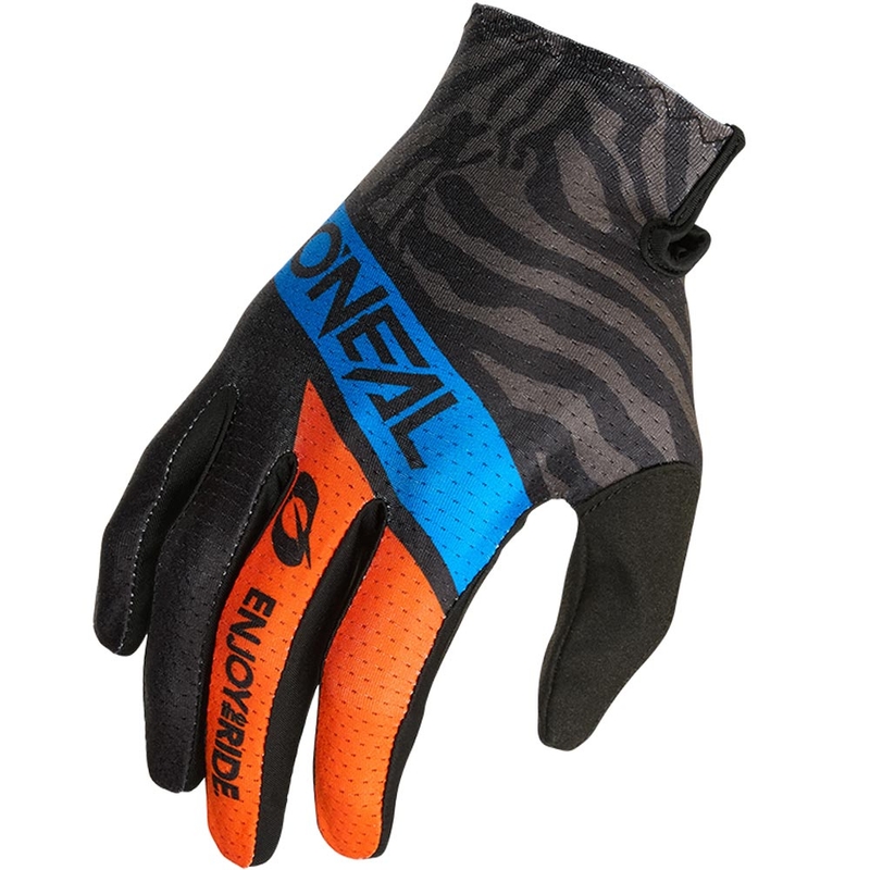 Mănuși motocross O´Neal Matrix Shocker pentru copii, albastru-portocaliu