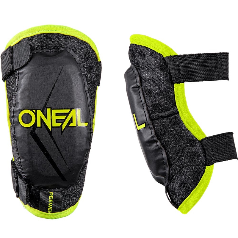 Protecții de cot pentru copii O'Neal Peewee galben fluo
