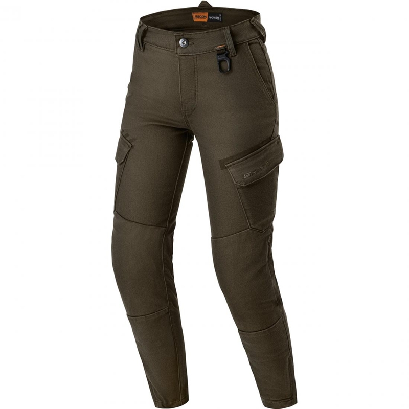 Blugi motociclisți pentru femei Shima Recon verzi