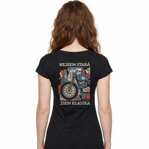 Tricou Nanosilver pentru femei I AM A CLASSIC negru