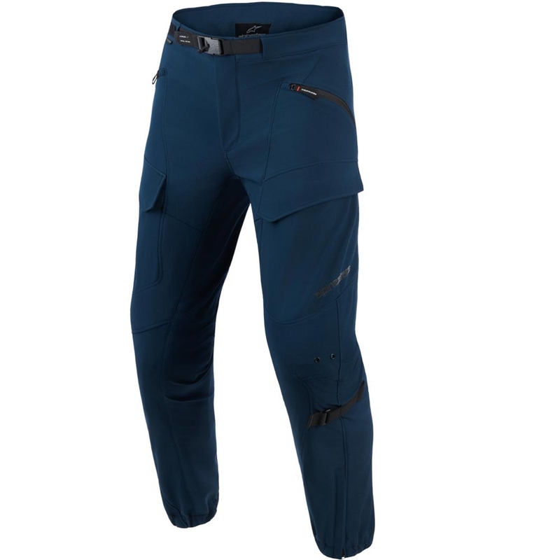 Pantaloni motocicletă Alpinestars Juggernaut V2 albaștri