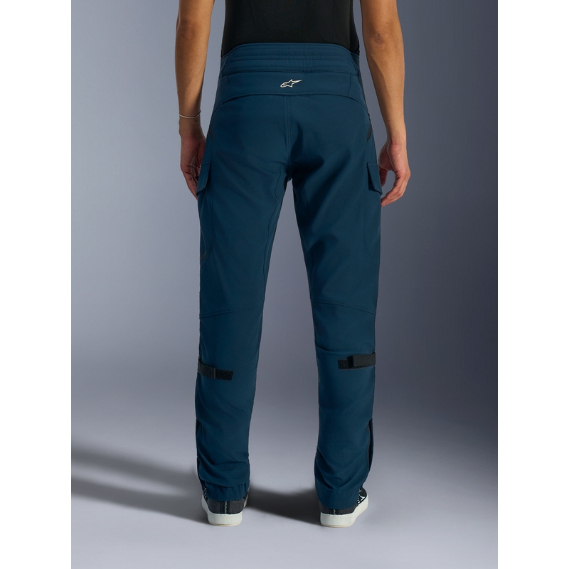 Pantaloni motocicletă Alpinestars Juggernaut V2 albaștri