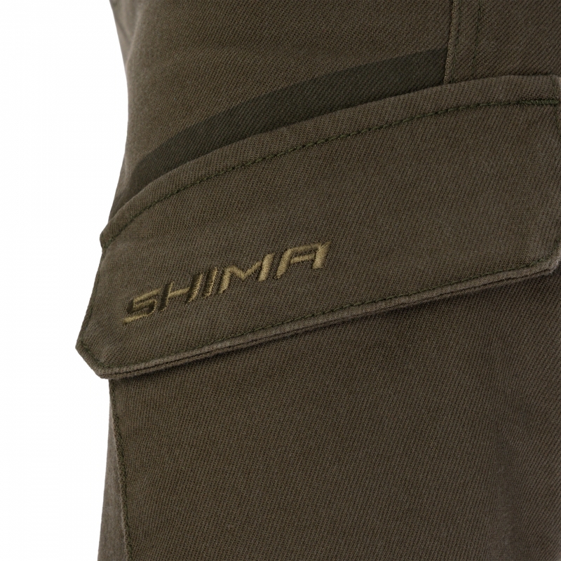 Blugi motociclisți Shima Recon verzi