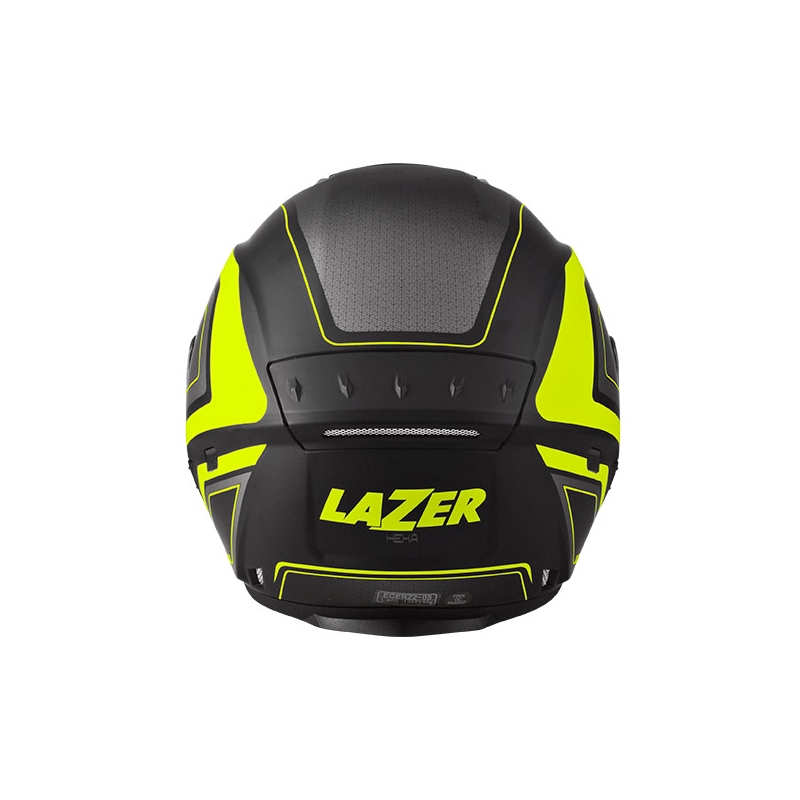 Cască de motocicletă deschisă Lazer Tango Hexa negru-fluo galben lichidare