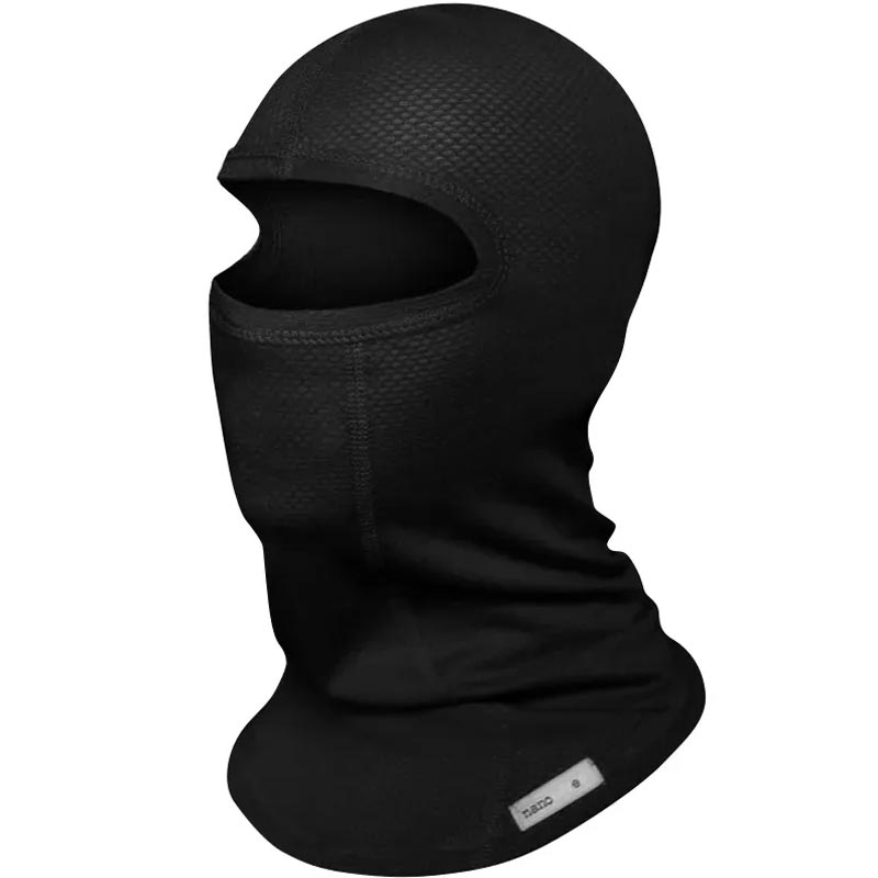 Cască de motocicletă Nanosilver Ski & Moto neagră