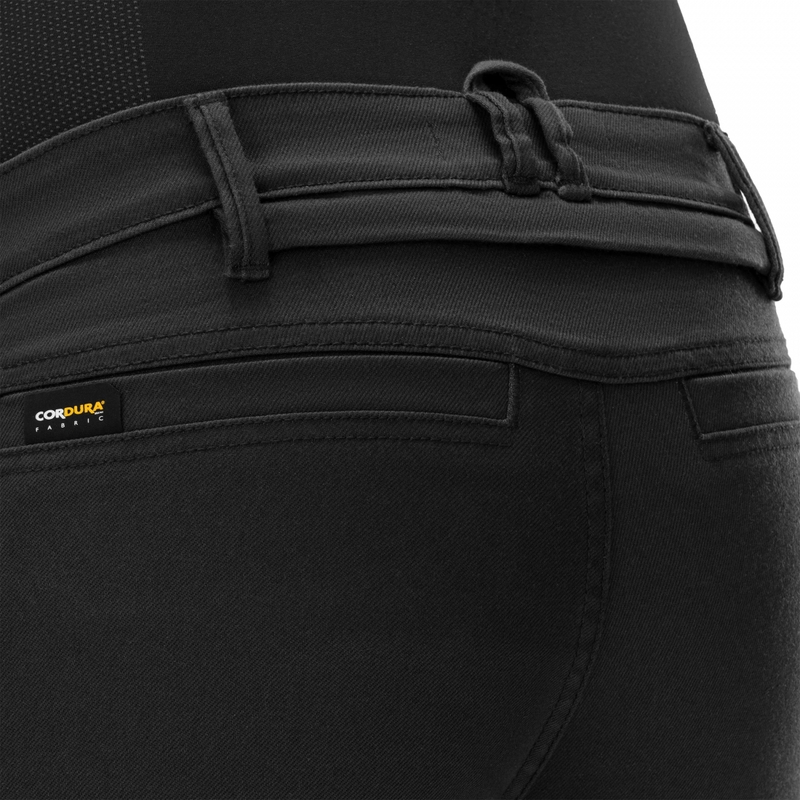 Pantaloni de motocicletă Shima Recon extinși, negri
