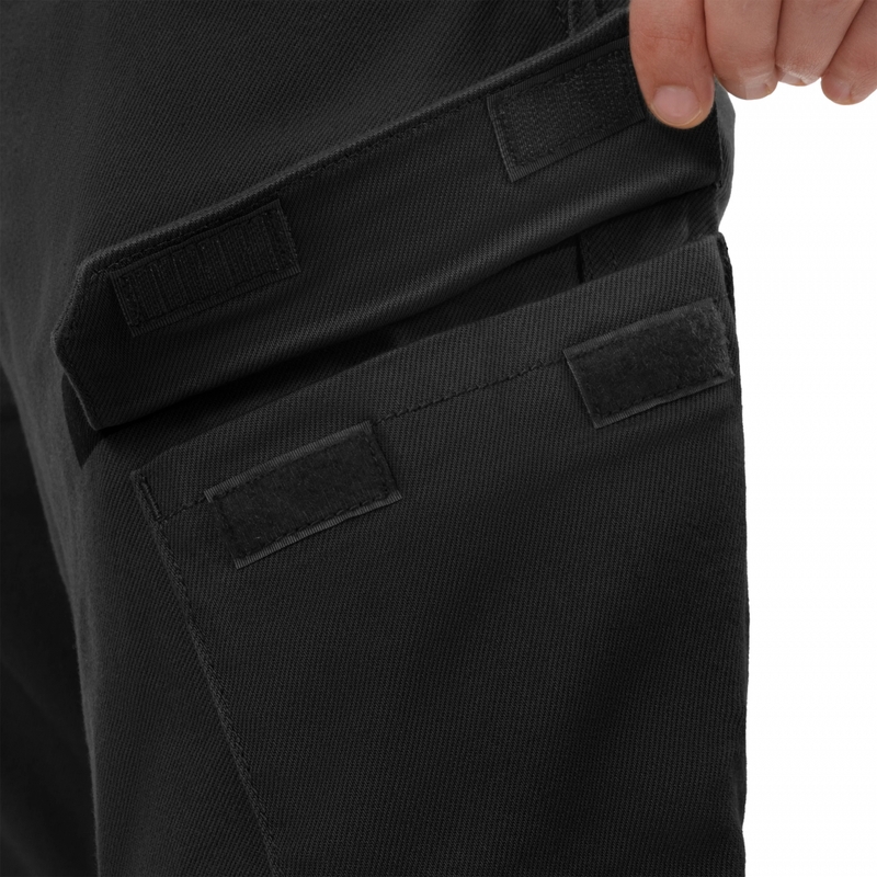 Pantaloni de motocicletă Shima Recon extinși, negri