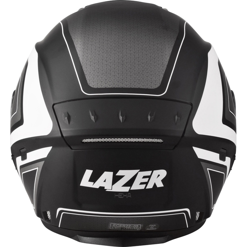 Cască de motocicletă deschisă Lazer Tango Hexa negru și alb