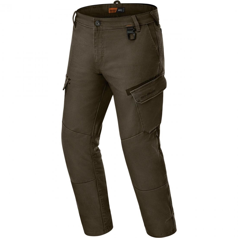 Pantaloni lungi de motocicletă Shima Recon verzi