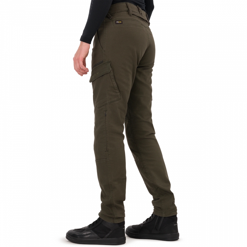 Pantaloni lungi de motocicletă Shima Recon verzi