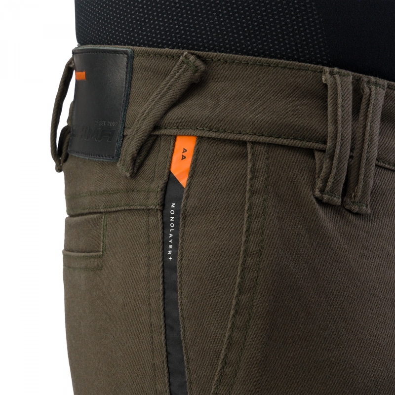 Pantaloni lungi de motocicletă Shima Recon verzi