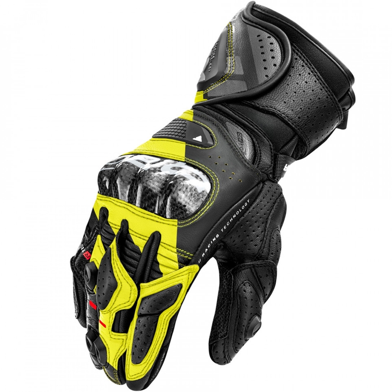 Mănuși de motocicletă Shima RS-3 galben fluo