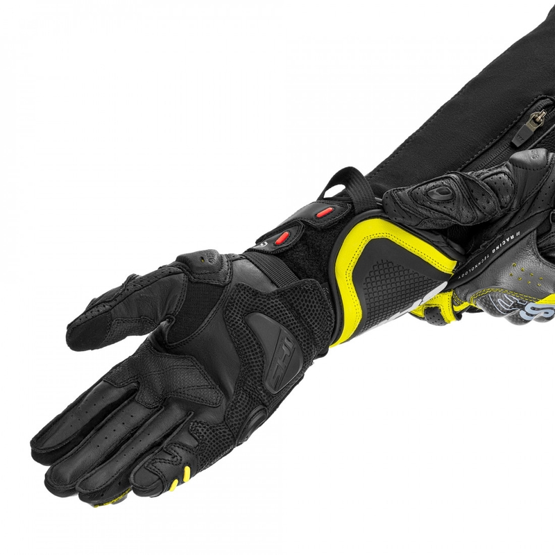 Mănuși de motocicletă Shima RS-3 galben fluo