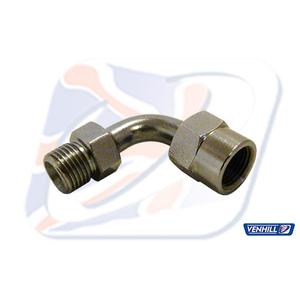Banjo Îmbinare pivotantă Venhill POWERHOSEPLUS E690 90 deg 1/8 TH BSP cromat