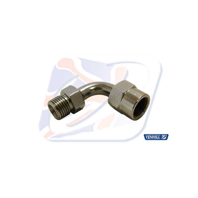 Banjo Îmbinare pivotantă Venhill POWERHOSEPLUS 90 deg 1/8 TH BSP cromat