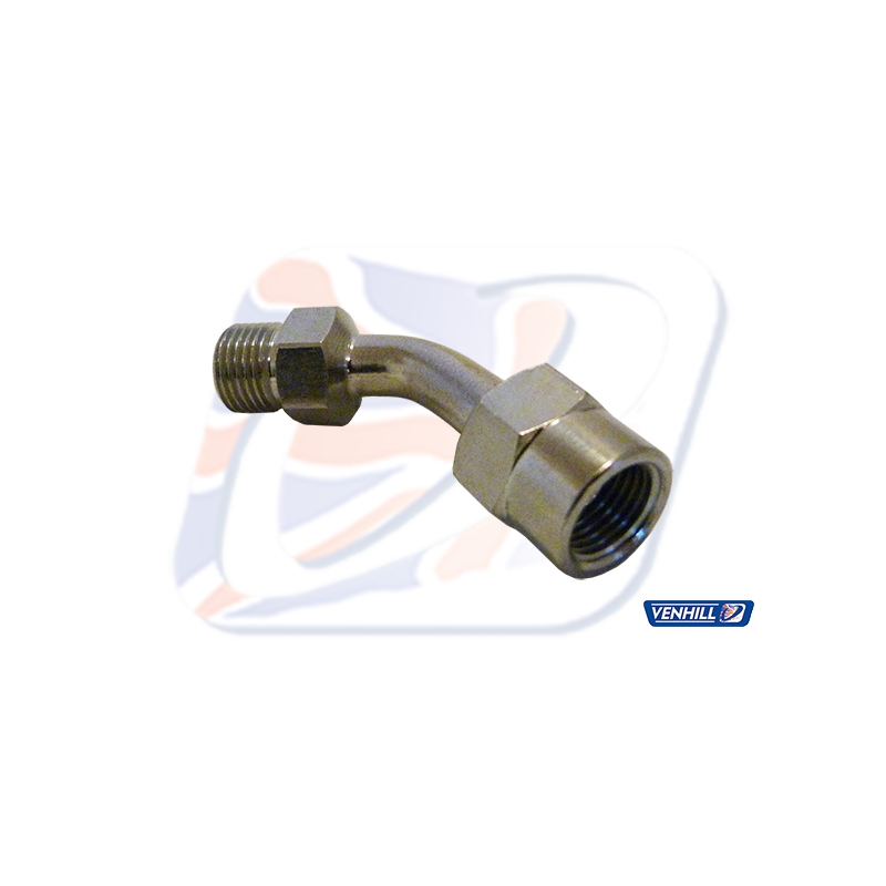 Banjo Îmbinare pivotantă Venhill POWERHOSEPLUS 45 deg 1/8TH BSP cromat