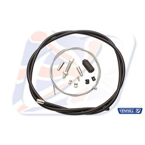 Kit universal cablu de ambreiaj Venhill 1,35m Negru