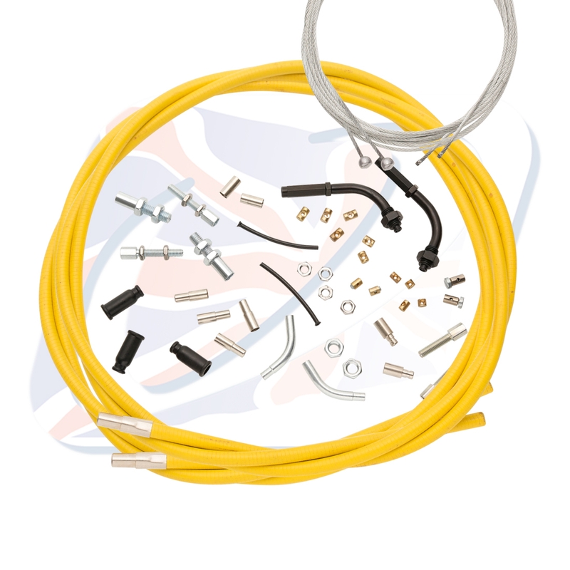 Universal throttle cables Venhill for 888 Galben