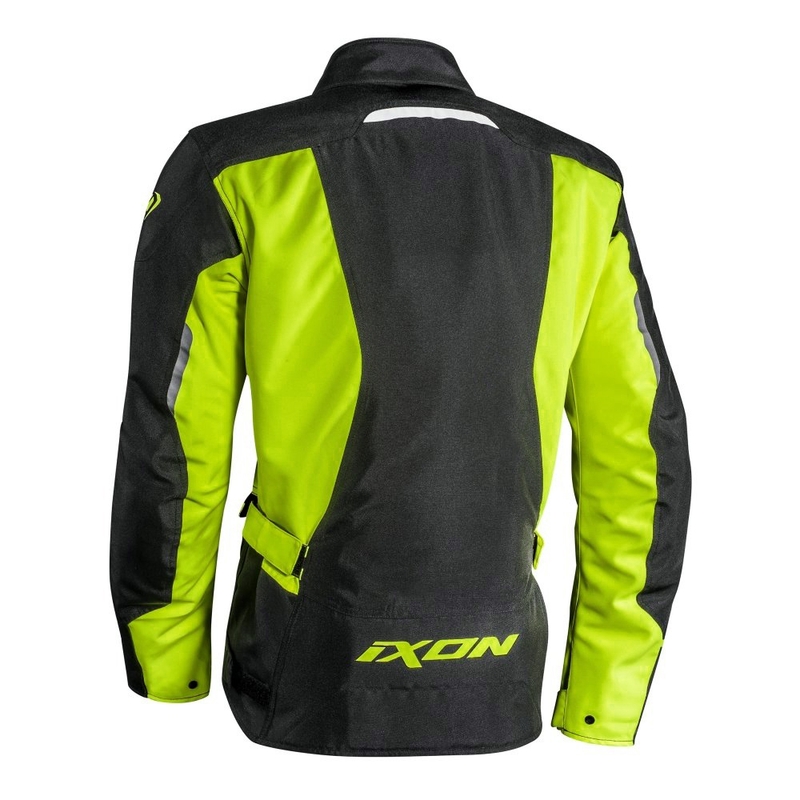 Jachetă de motociclete IXON Summit 2 negru-galben-fluo lichidare