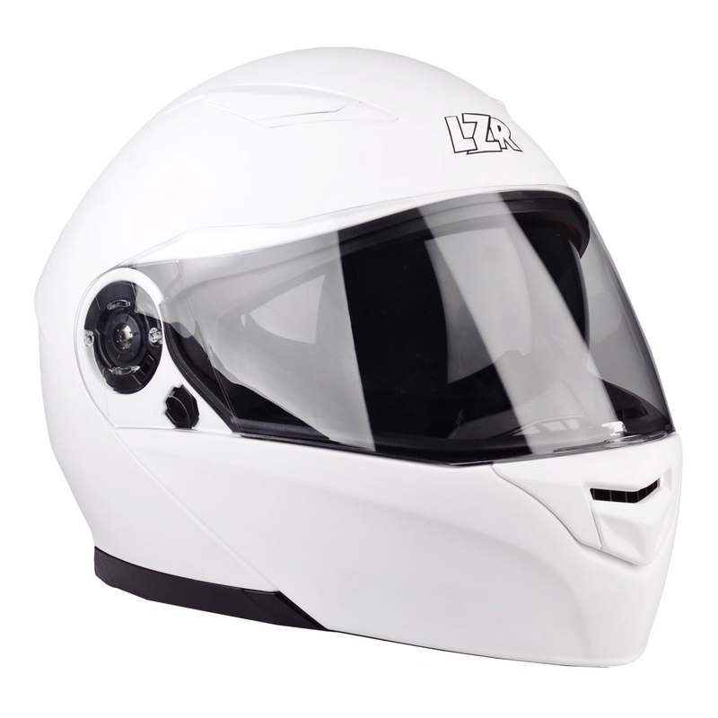 Cască de motocicletă Flip-up Lazer MH2 Z-Line alb lucios lichidare