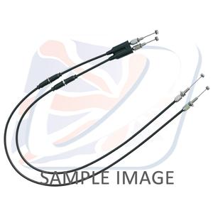 Throttle cables (pair) Venhill H02-4-045-BK featherlight Negru