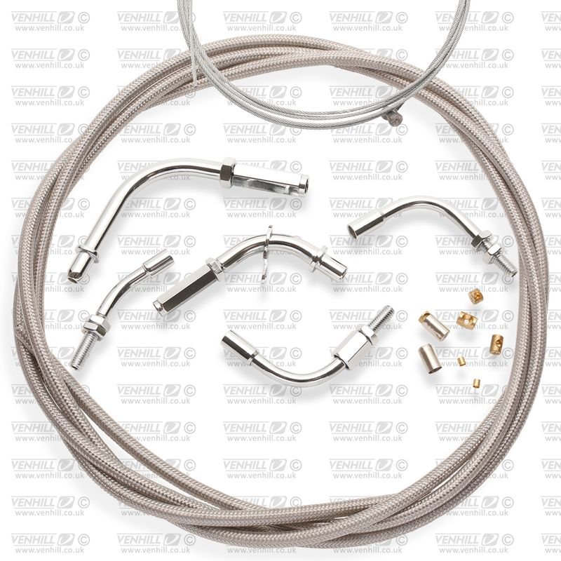Kit universal de acceleratie Venhill braided