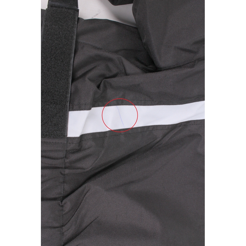 Jachetă de motocicletă pentru femei RSA SW-01 negru și alb - II. calitate