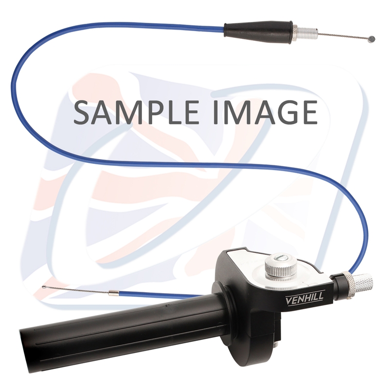 Cablu de acceleratie Venhill featherlight Albastru