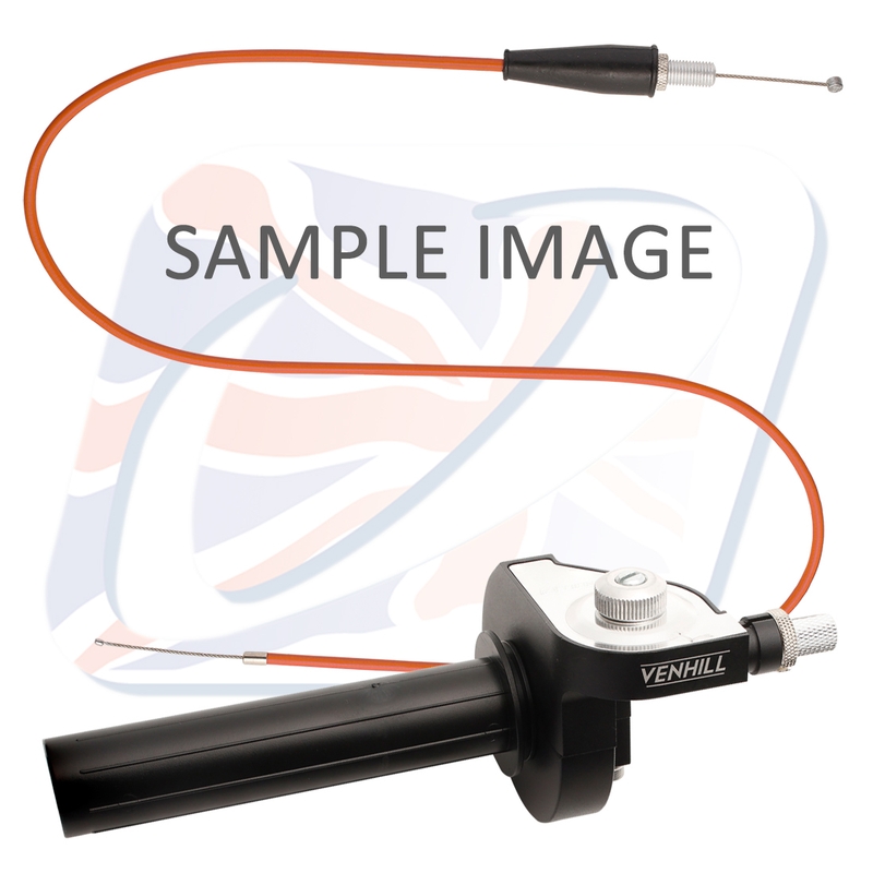 Twistgrip conversion 600A Venhill featherlight portocaliu