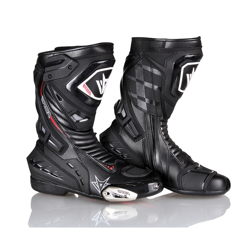 Motociclete cizme RSA GP-01 negru lichidare