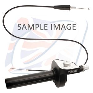 Fast action twistgrip 600A Venhill Y01-4-032/9-BK Negru