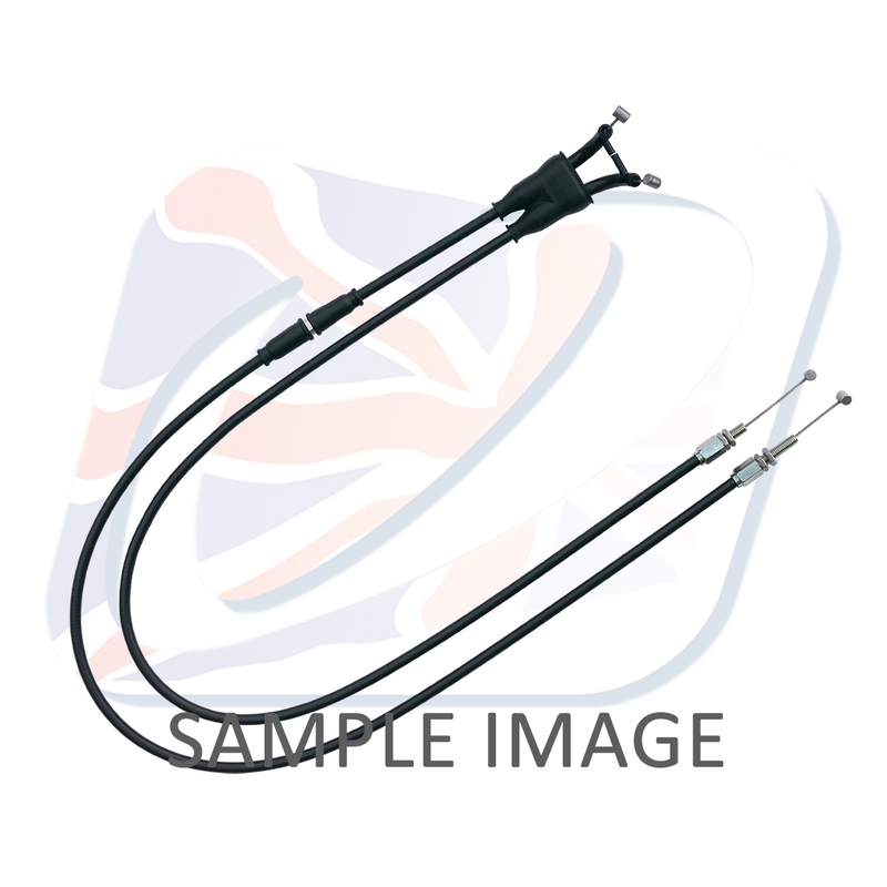 Throttle cables (pair) Venhill featherlight Negru pentru TRIUMPH Bonneville T100 865 2008-2016