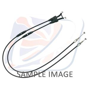 Throttle cables (pair) Venhill K02-4-042-BK featherlight Negru