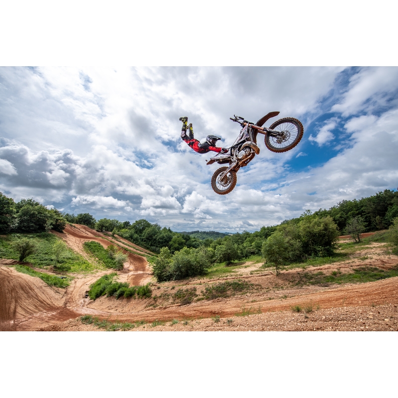 Pantaloni Motocross Shot DEVO Ultimate negru-roșu lichidare