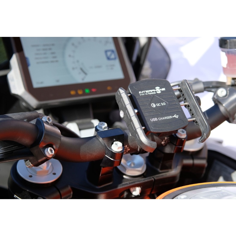 Suport universal pentru interfon Motocrab cu port USB