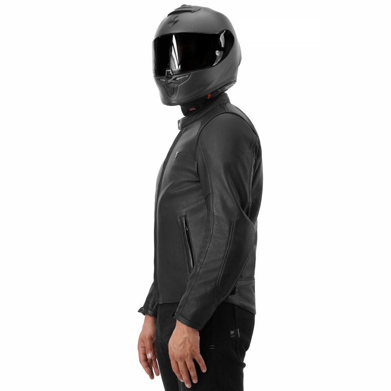 Geacă de piele pentru motocicletă Shima Hunter 3.0 neagră