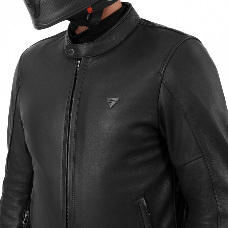 Geacă de piele pentru motocicletă Shima Hunter 3.0 neagră