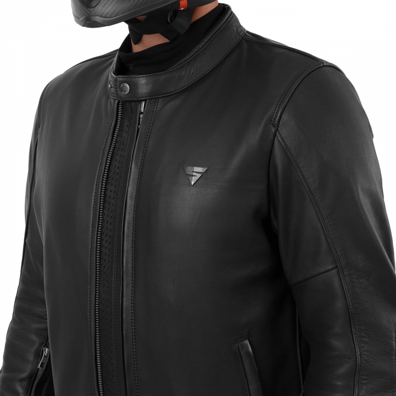 Geacă de piele pentru motocicletă Shima Hunter 3.0 neagră