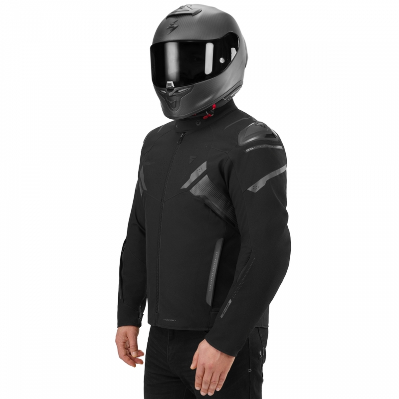 Geacă de motocicletă Shima STX neagră