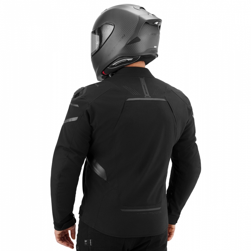Geacă de motocicletă Shima STX neagră