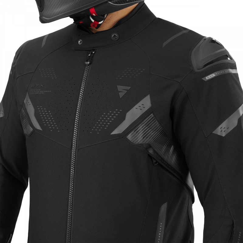 Geacă de motocicletă Shima STX neagră