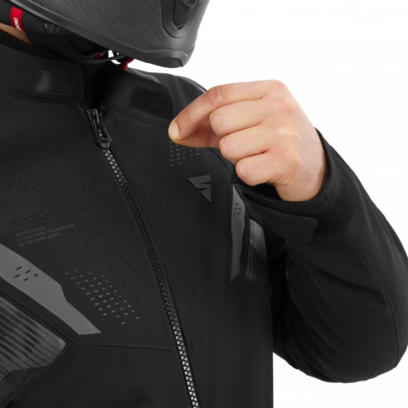 Geacă de motocicletă Shima STX neagră