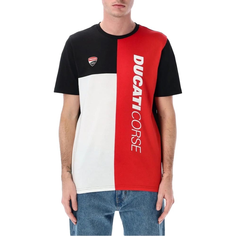 Tricou Ducati Corse Block multicolor