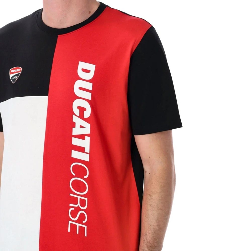 Tricou Ducati Corse Block multicolor