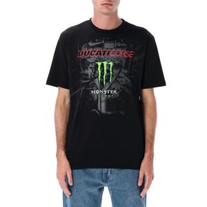 Tricou Ducati Corse Monster Energy negru