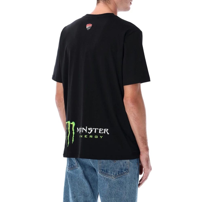 Tricou Ducati Corse Monster Energy negru