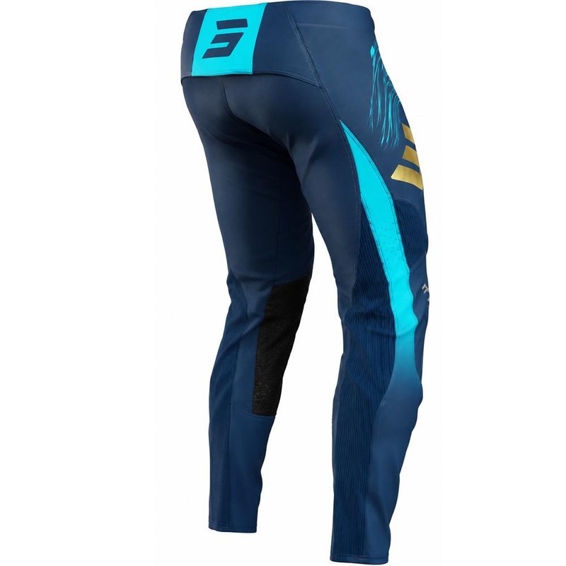 Pantaloni motocross Shot Aerolite Volt albaștri