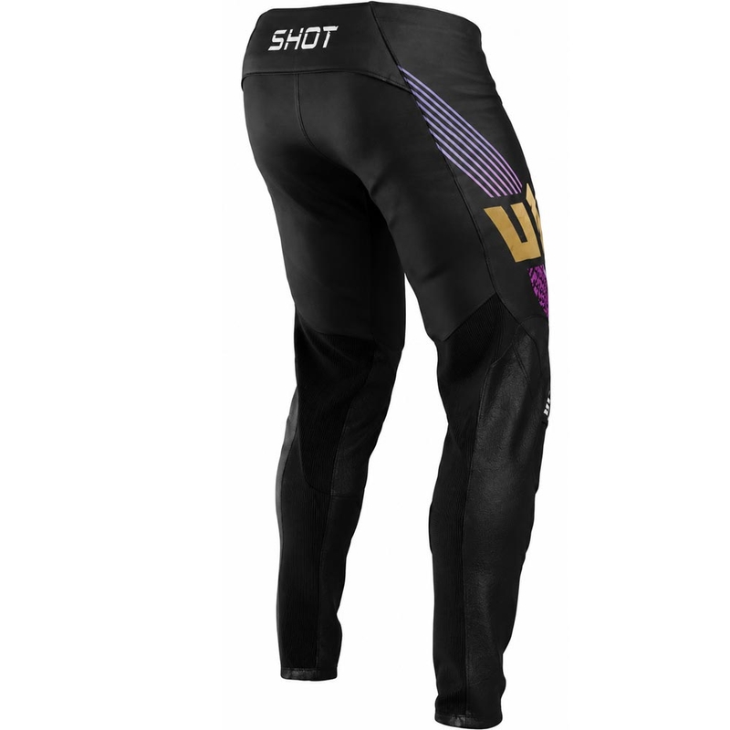 Pantaloni motocross Shot Contact Kicker negri